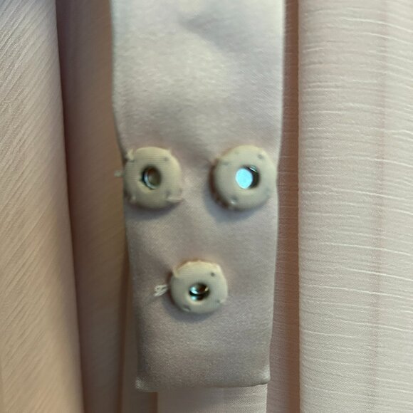 Vera Wang NWT - Blush Chiffon Halter Bridesmaid Dress – Size 8 - Picture 15 of 16